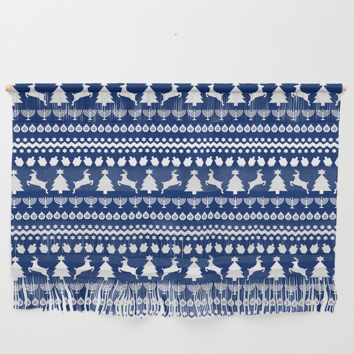 Ugly Chrismukkah Sweater Wall Hanging