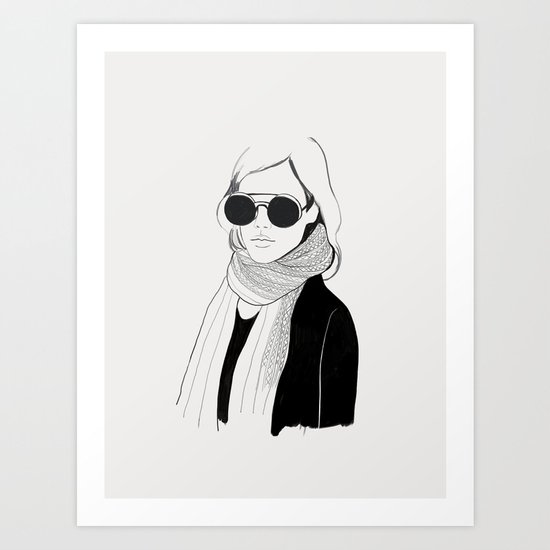 That Girl Art Print