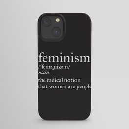 Feminism Definition iPhone Case