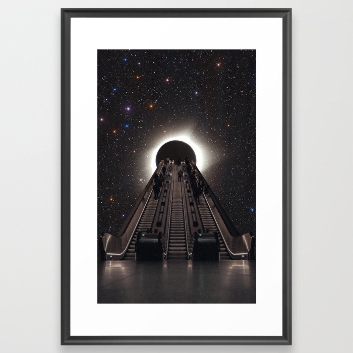 Cosmic Escalation Framed Art Print