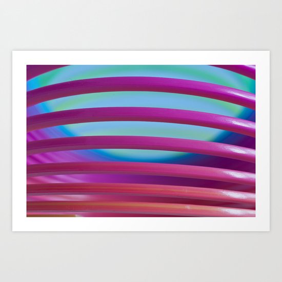 Rainbow Spring 4 Art Print