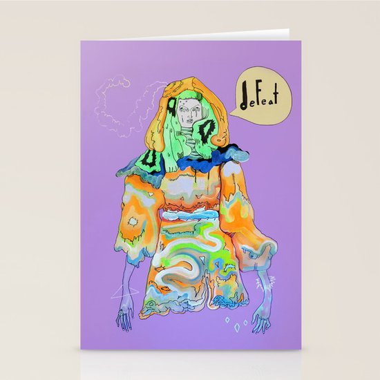 DEFEAT Stationery Cards