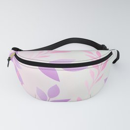 Abstract Exotic Tropical Leaves  Fanny Pack
