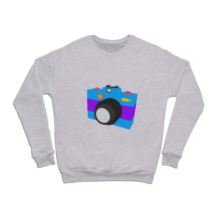 Colorful vintage camera Crewneck Sweatshirt