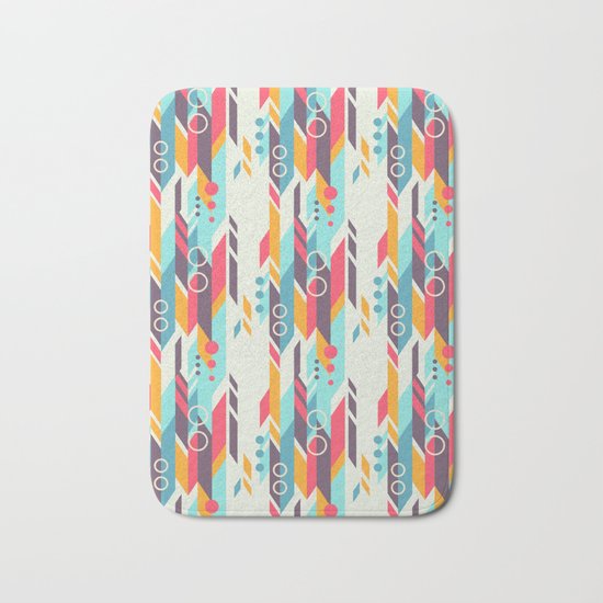 Geometri pattern Bath Mat