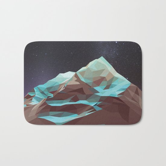 Night Mountains No. 5 Bath Mat