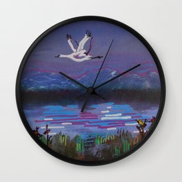 Ultraviolet Wall Clock