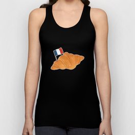 Croissant France Lover Funny French Food Unisex Tank Top