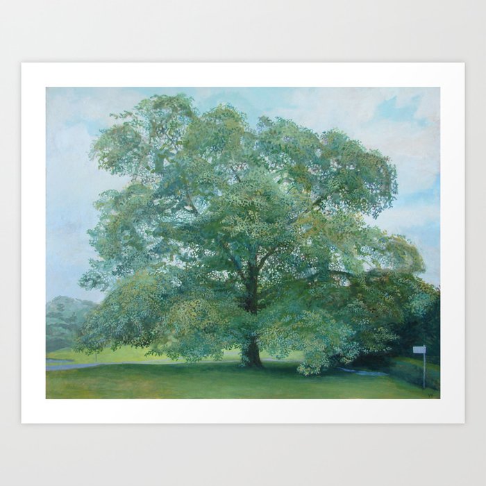 Trees Of Trent Park 2 Art Print By V0ff