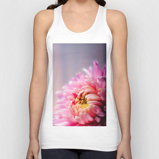 Chrysanthème 4 Unisex Tank Top