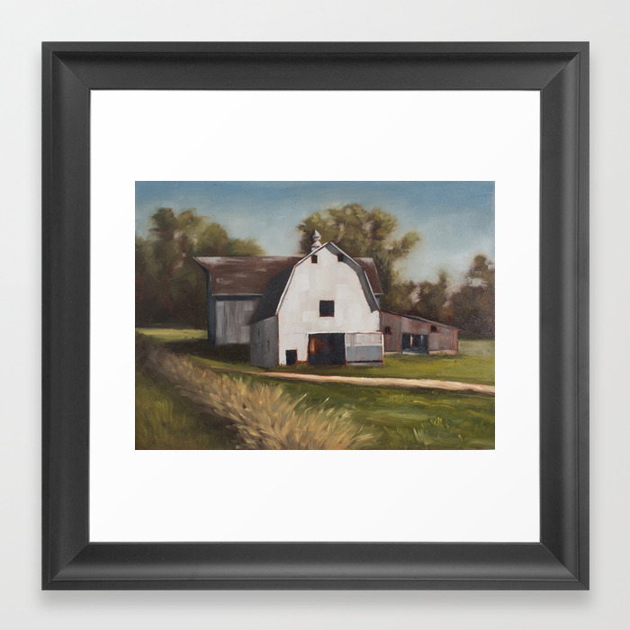 Lanesboro Barn Framed Art Print By Missmustardseed Society6