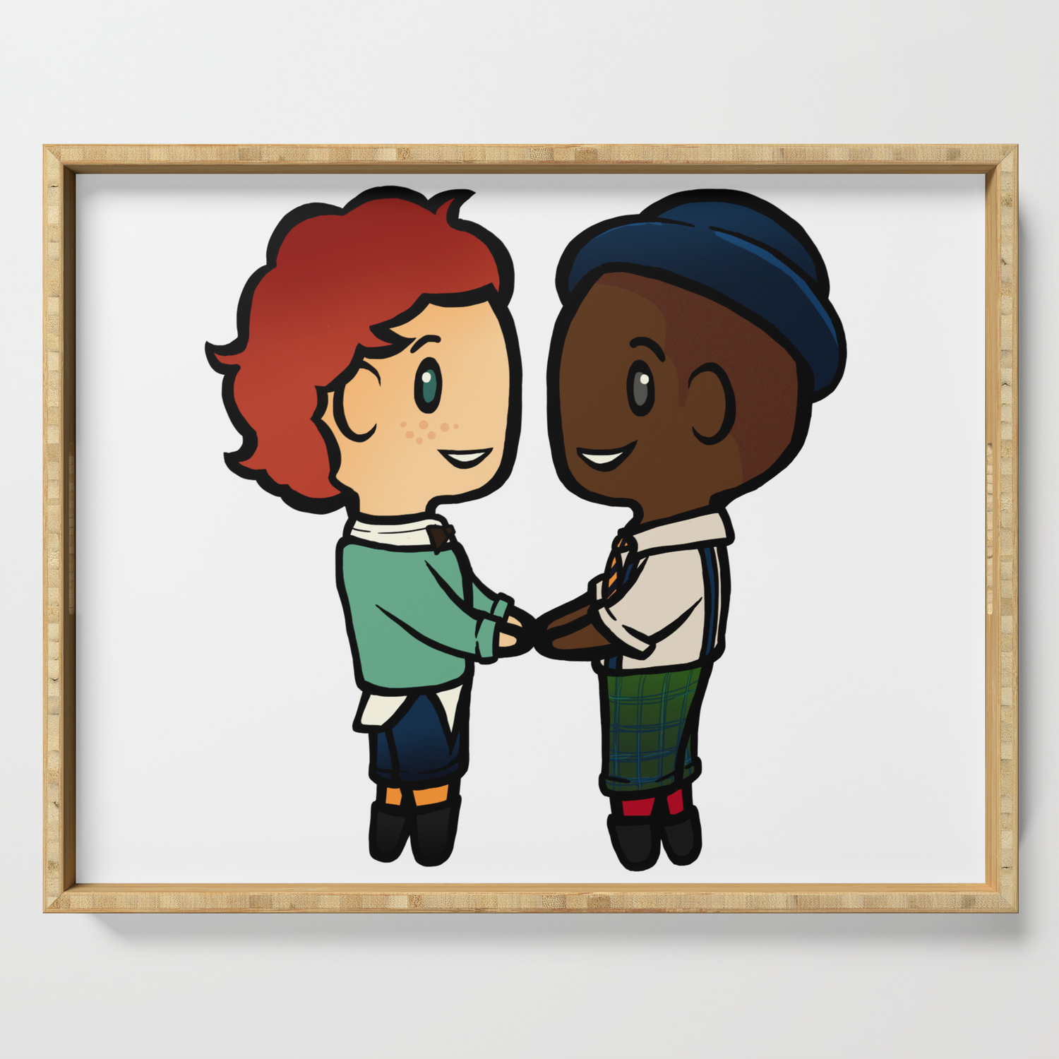 Wylan X Jesper Six Of Crows Crooked Kingdom B Serving Tray By Yalitreads Society6 spoiler is wylan part of the merchant council now? wylan x jesper six of crows crooked kingdom b serving tray by yalitreads