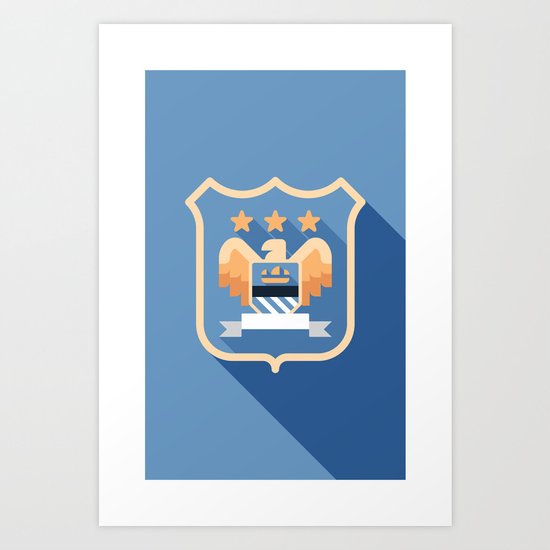 MCFC Art Print