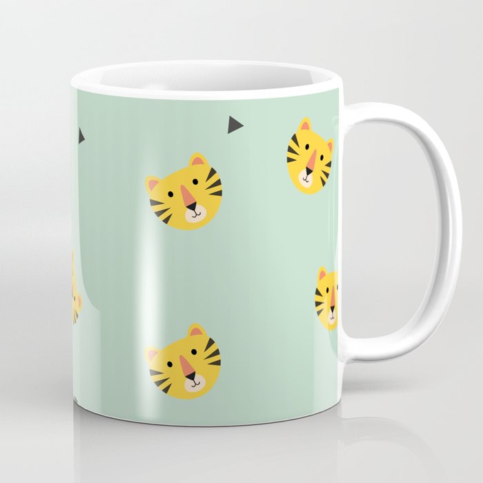 Tiger Pattern Coffee Mug