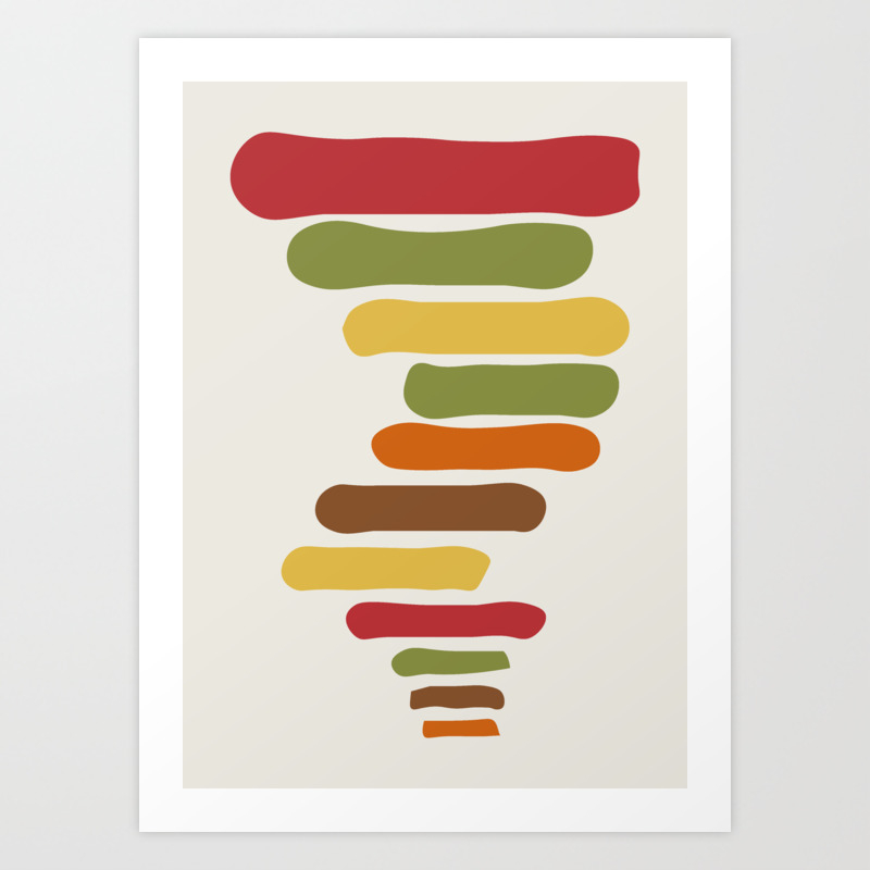 Abstract No 6 Tornado Art Print By Svenhorn Society6