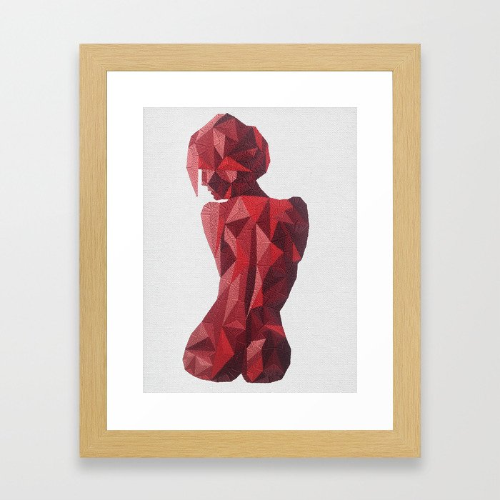 Femme 4 Framed Art Print