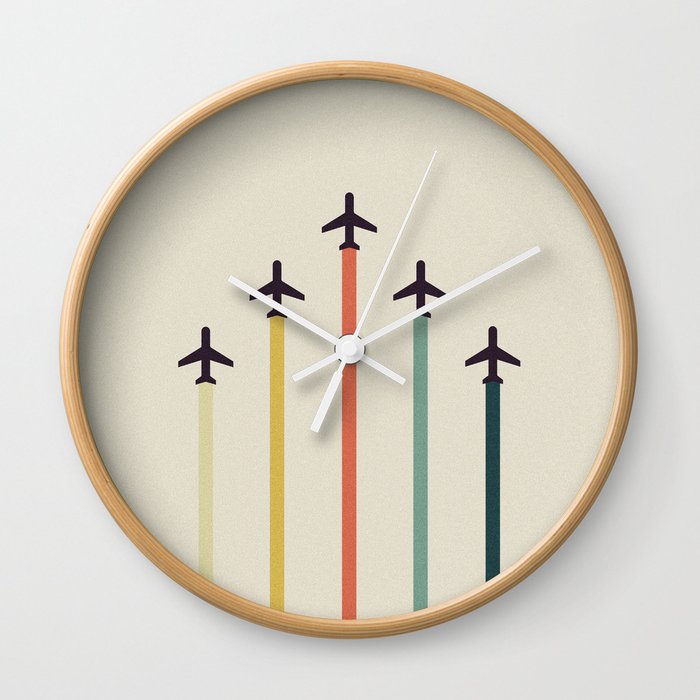 Airplanes Wall Clock