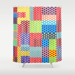 PING PONG Shower Curtain