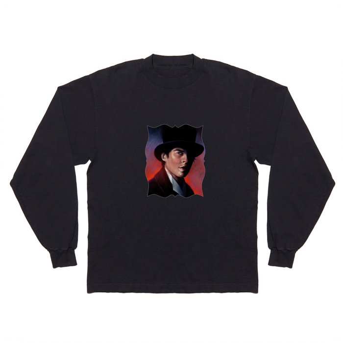 Damon in a Tophat Long Sleeve T Shirt