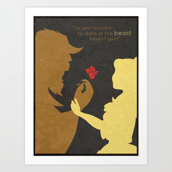 Beautiful Beast Art Print