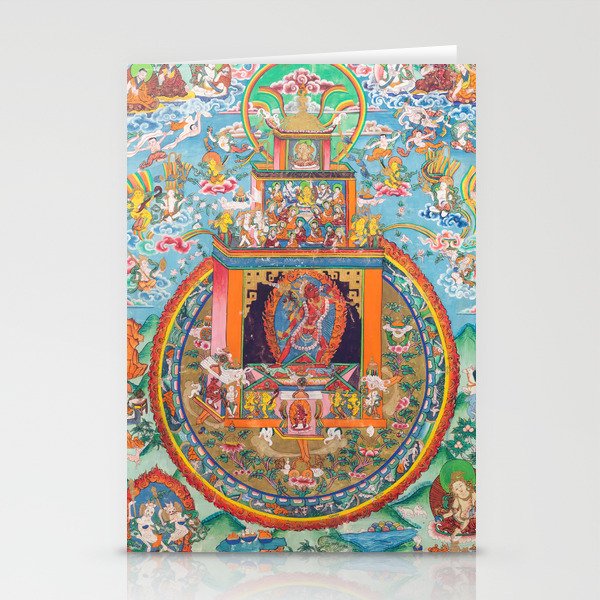 Buddhist Mandala Thangka Vajrayogini Stationery Cards