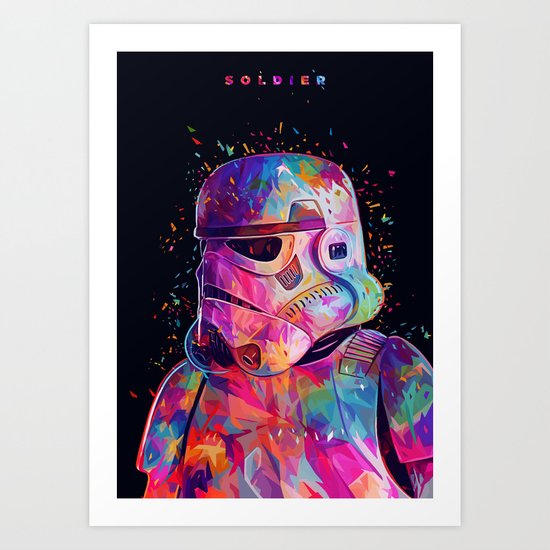 Soldier Art Print