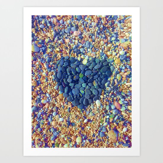 Hard Heart / 19-08-16 Art Print