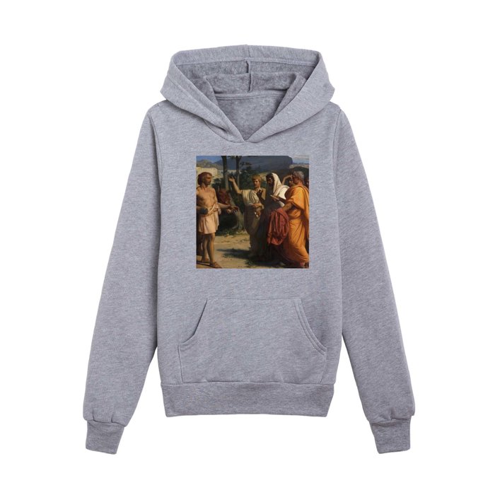 Alexandre Cabanel Cincinnatus Receiving Deputies of the Senate Kids Pullover Hoodie