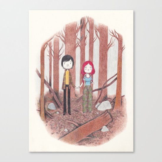 eternal sunshine of the spotless mind Canvas Print