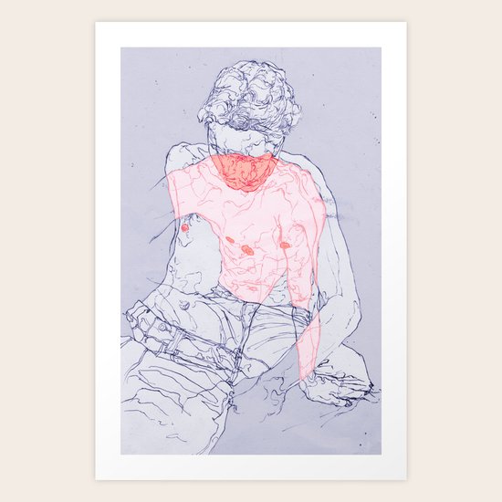Nipple Art Print