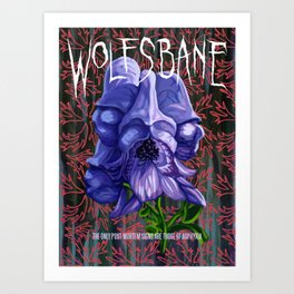 Wolfsbane Art Print