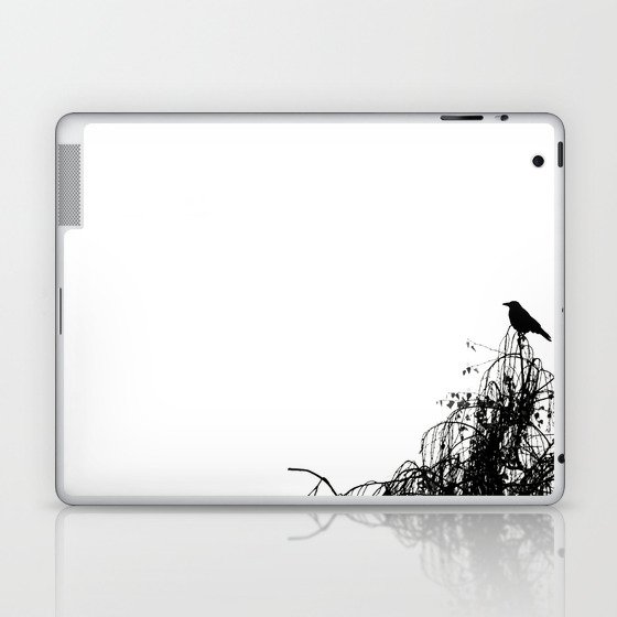 Black Bird Laptop & iPad Skin