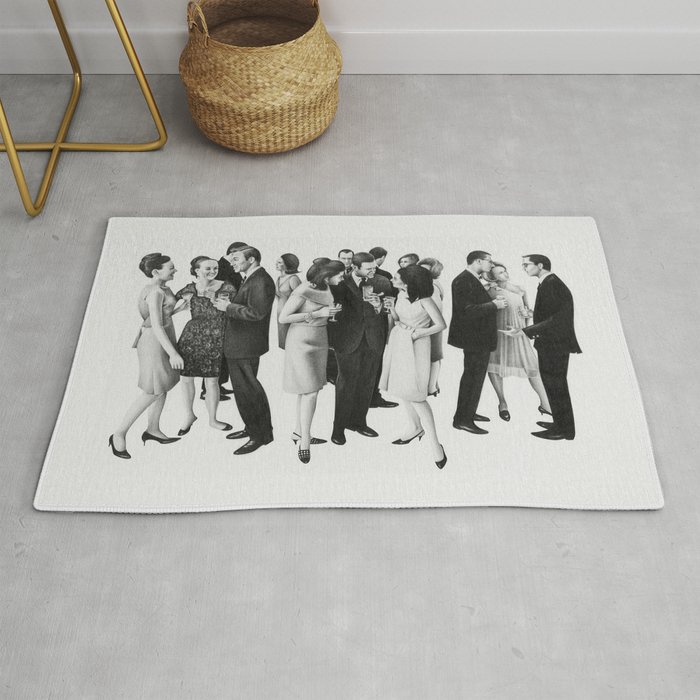 the cold war Rug