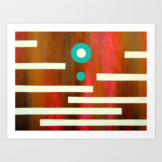Zip Up Art Print