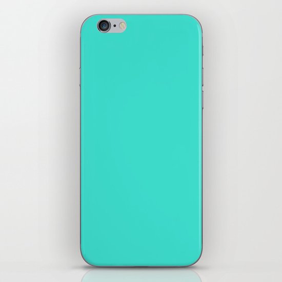 Turquoise iPhone & iPod Skin