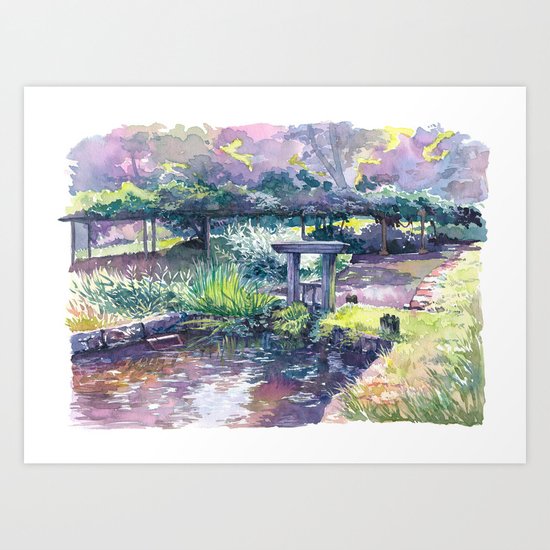 Korakuen #02 Art Print
