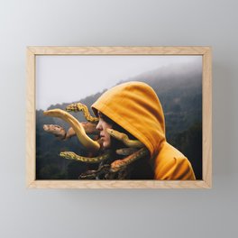 Modern Medusa Framed Mini Art Print