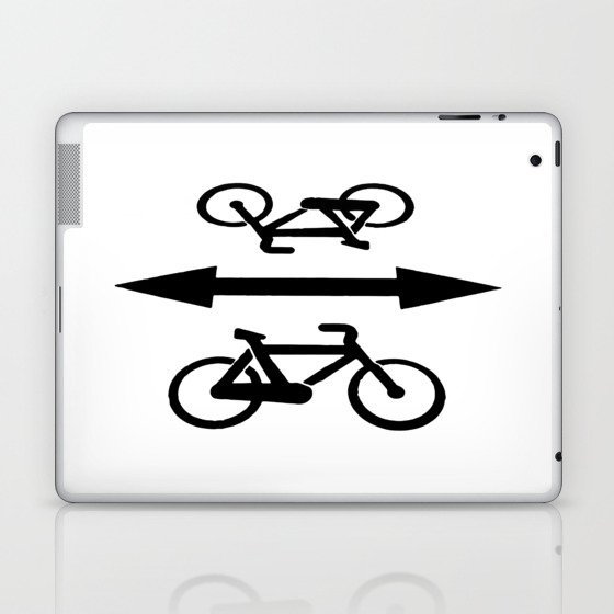 Bike lane Laptop & iPad Skin