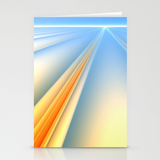The Blinding Light of Day Stationery Cards