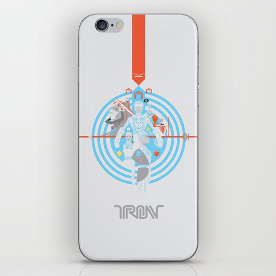 Tron iPhone & iPod Skin