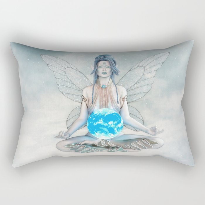 Air Elemental Fairy Rectangular Pillow