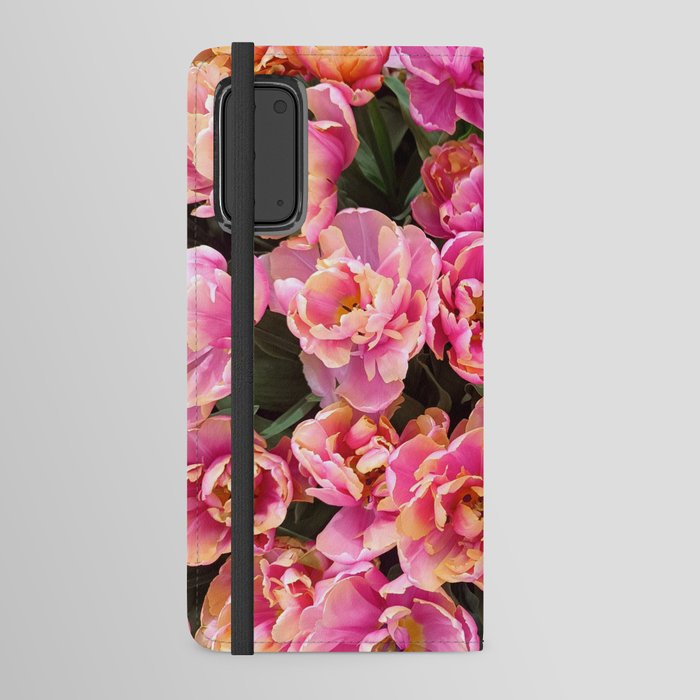 Tulip flower holland pink nature Android Wallet Case