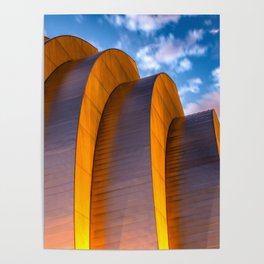Kauffman Center Architecture In Kansas City Poster