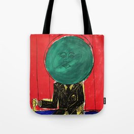 Jane/Susan - Pop Art Surrealism Illustration Tote Bag | Red, Green, Popart, Blue, Dreampop, Dream, Surrealism, Aesthetic, Yellow, Vaporwave 