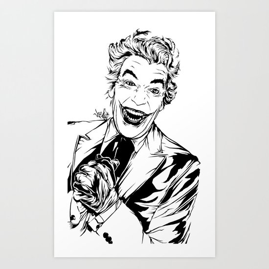 Joker On You Art Print
