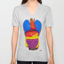 "PLASTIC ANATOMY" ...shirt/ iphone case V Neck T Shirt