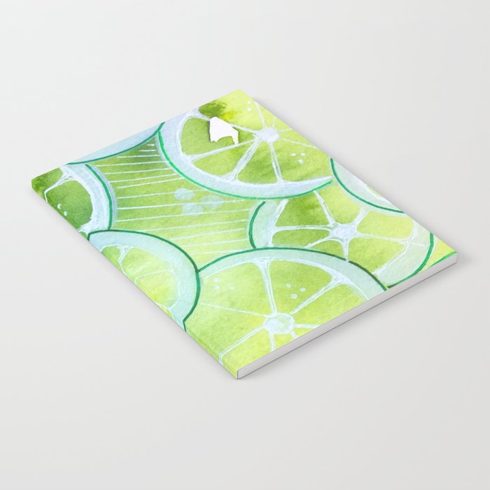 Lime Rings Notebook