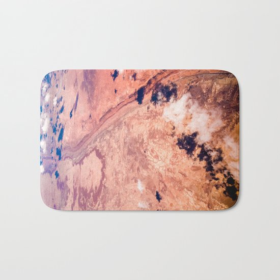 On Sky Seeing the Desert Bath Mat