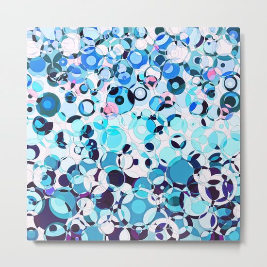 Aria in Aquatic Metal Print