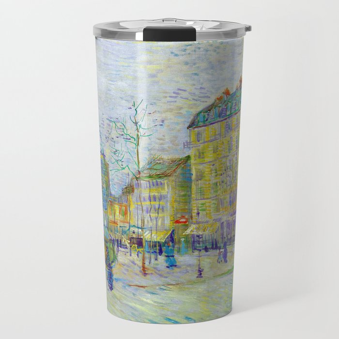 Vincent van Gogh "Boulevard de Clichy" Travel Mug